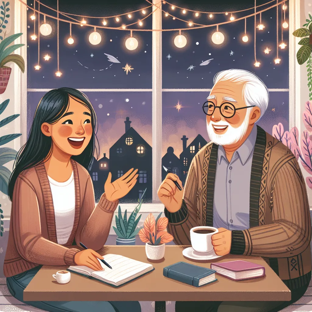 ? **Seeking Sweet Souls for Delightful Conversations!** ?

Greetings, dear reader!

Imagine, if you will, a cozy little corner of the universe where the planets align, and serendipity dances with fate. In this whimsical realm, we find ourselves in the delightful company of each other – with laughter as the soundtrack and kindness as the theme! Now, I must confess, I’m feeling a bit under the weather, like a flower caught in a drizzle, but rather than sulking in solitude, I’m turning to the encha