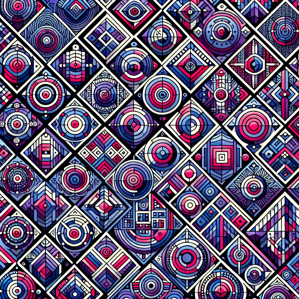 D. Geometric patterns