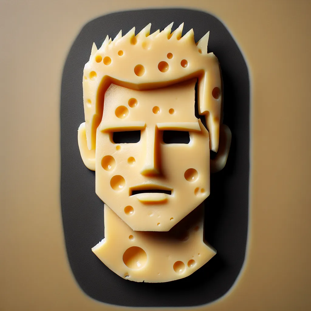cheese it face with a 16 guard hair cut