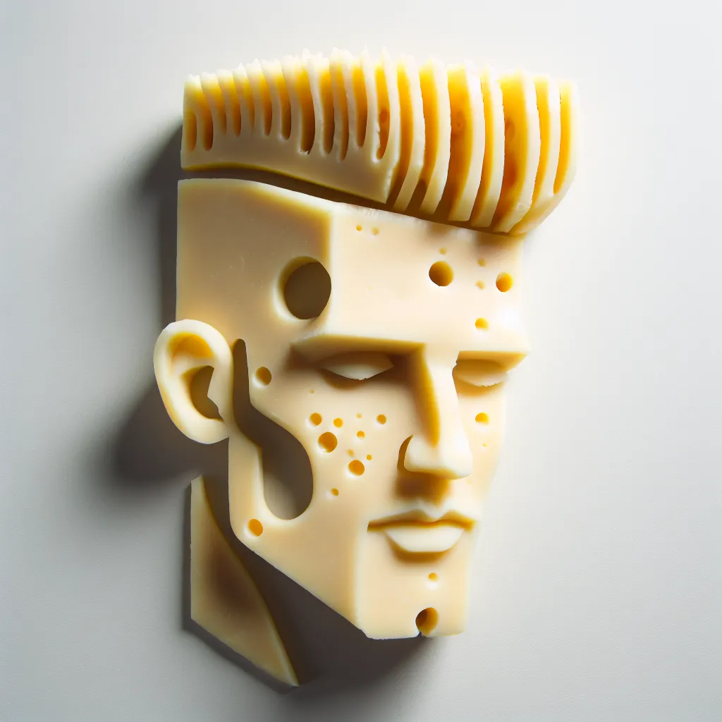 cheese it face with a 16 guard hair cut