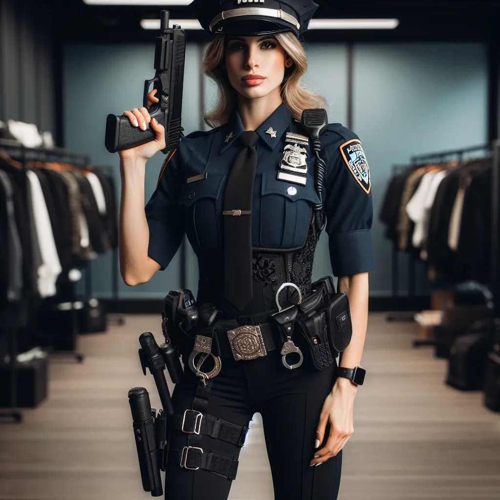 NYPD female police officer