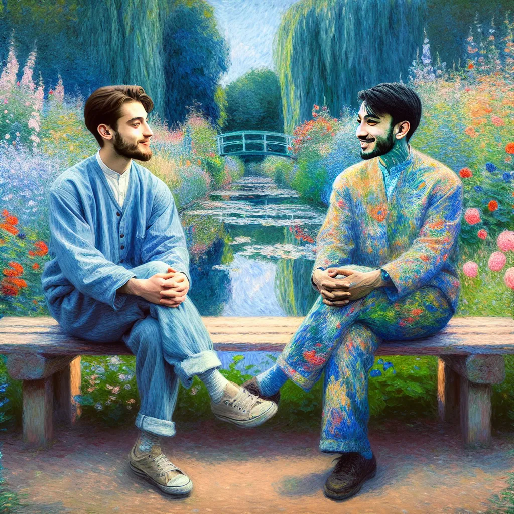 1. Body-swap  
2. Identity  
3. Curiosity  
4. Transformation  
5. Friendship in the style of Monet