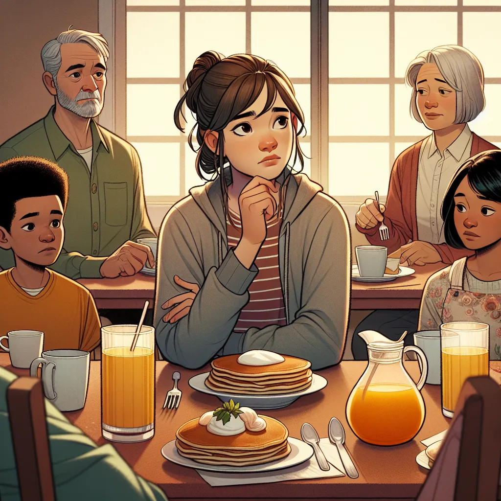 A dramatic story of a boy named Ethan who mysteriously transforms into a girl named Leah, living a new life as part of a family's daily routine, captured in intricate details and emotions.