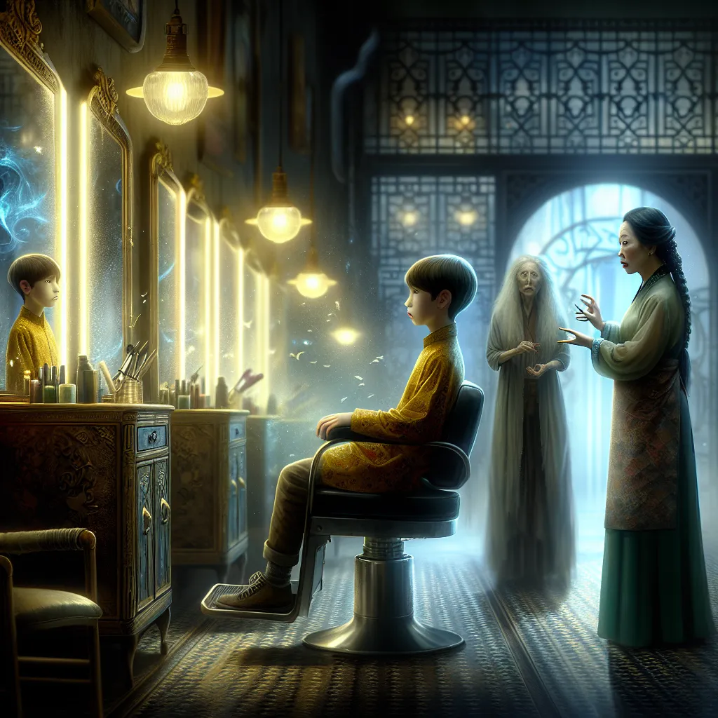 A young boy named Oliver, his mom Paige, and a stylist named Eun-hee experience a mysterious and eerie body-switching encounter at a hair salon. Oliver's essence slowly fades away as he finds himself trapped in a grown woman’s body and losing all memories of his former self.