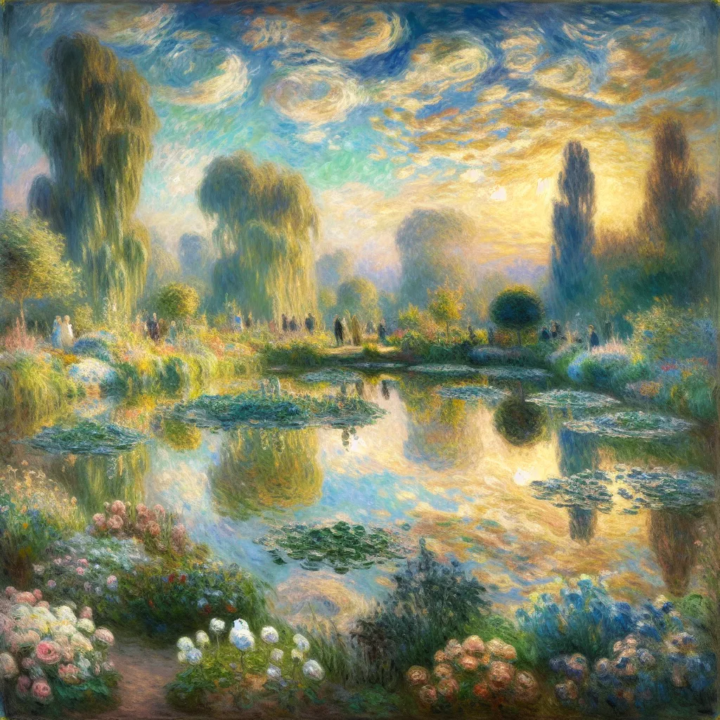 1. Transformation
2. Identity
3. Reflection
4. Memories
5. Acceptance in the style of Monet