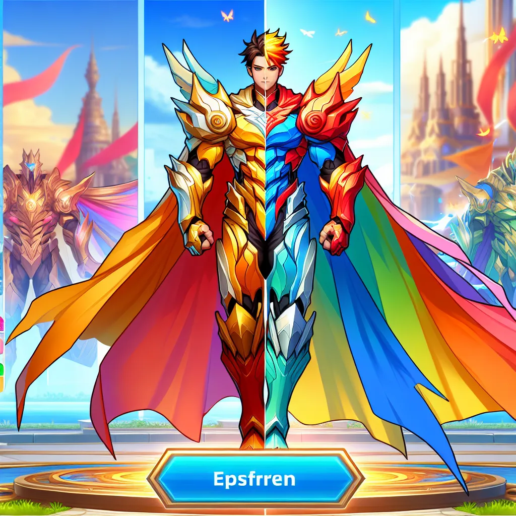A digital illustration of a transformed individual standing confidently in vibrant armor, embodying the character Jack-O Valentine from the game Guilty Gear. The background features a brilliantly colored and grandiose world, evoking a sense of impending conflict.