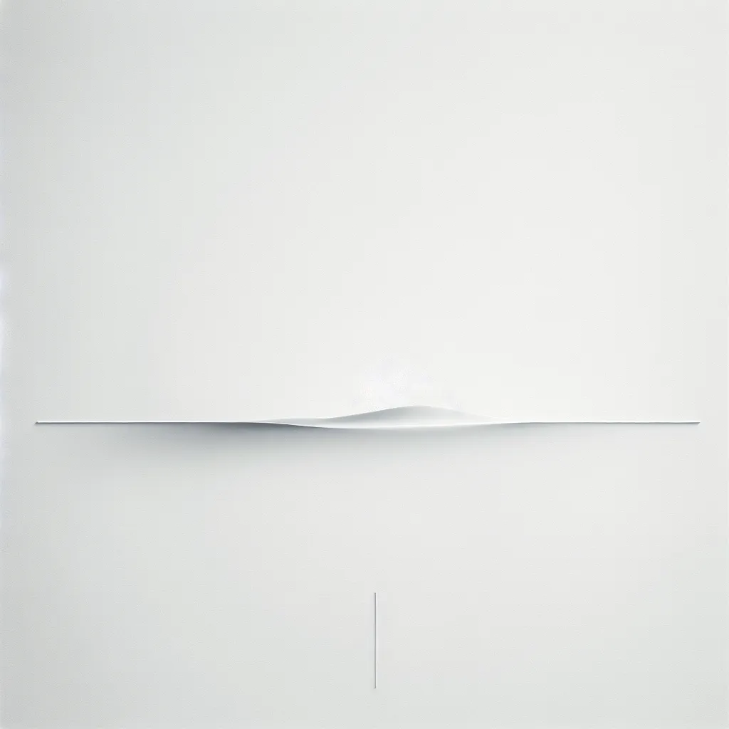 A blank image reflecting a pause or an interruption in an unknown situation.