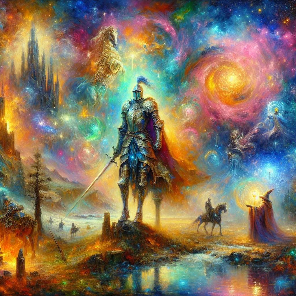 1. Heroism
2. Legacy
3. Combat
4. Magic
5. Identity in the style of Monet