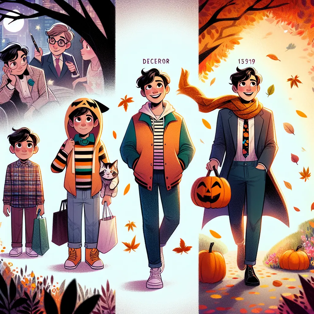 A whimsical and poignant story of a little boy's mysterious Halloween transformation into a woman, finding joy and love through the years.