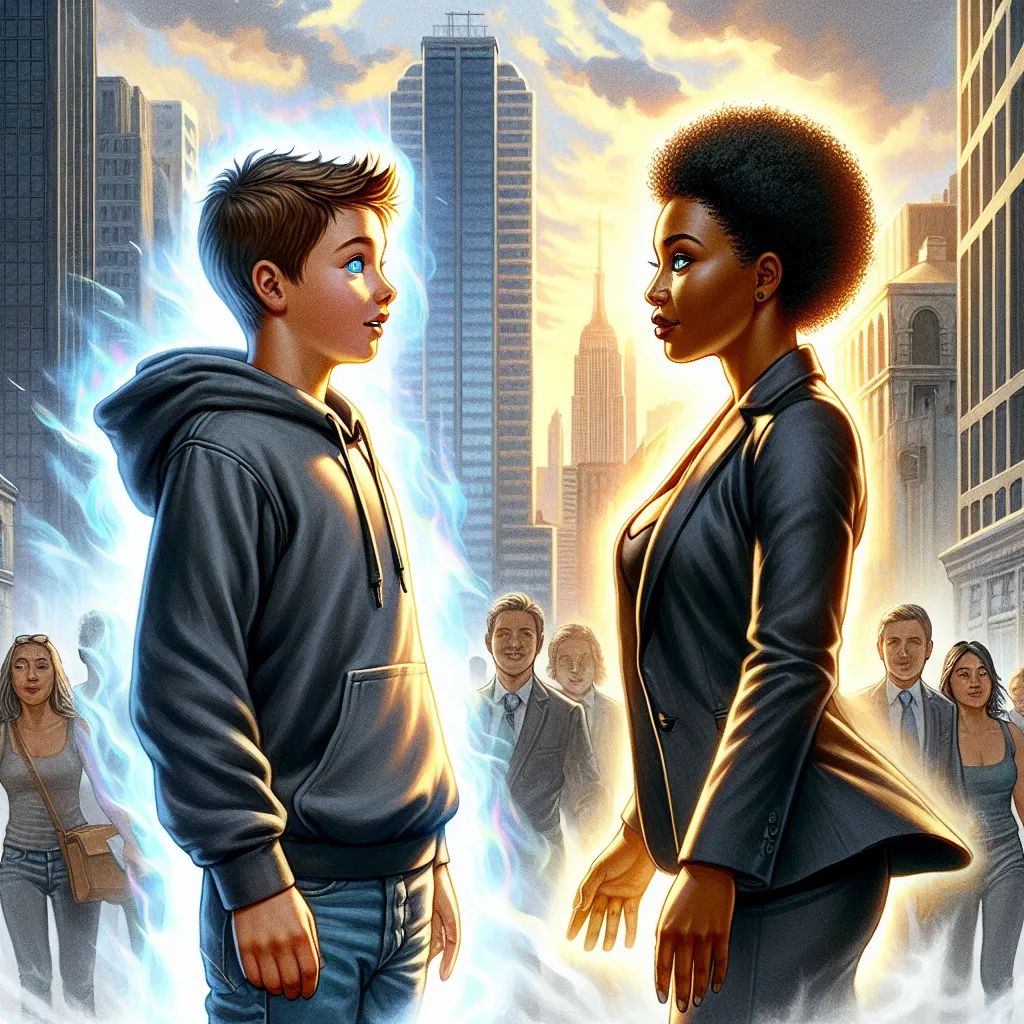 This story follows a boy named Aiden who, after a strange incident in a store, finds himself trapped in the body and life of a woman named Tamika, navigating the challenges and emotions of this unexpected swap.
