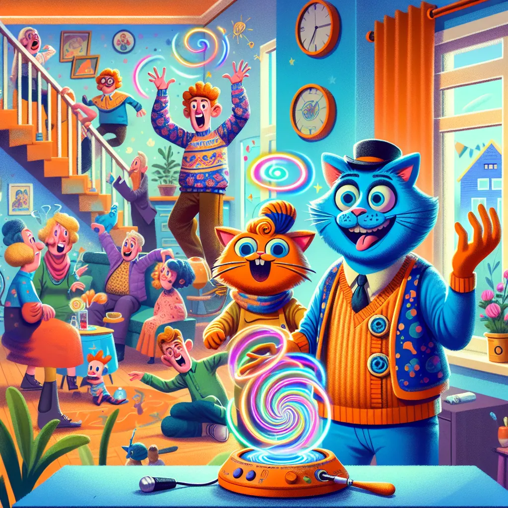 An exciting and humorous tale of mischief and magic unfolds in the Watterson household as Gumball and Darwin experiment with hypnotizing their family, leading to both chaos and laughter.
