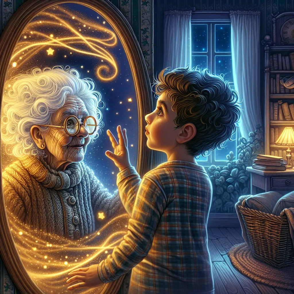 A transformative tale of Elijah, a young boy who spends the night at his grandma's house and wakes up to find himself mysteriously transforming into his grandma, Dorothy, as he explores the quiet house at night.