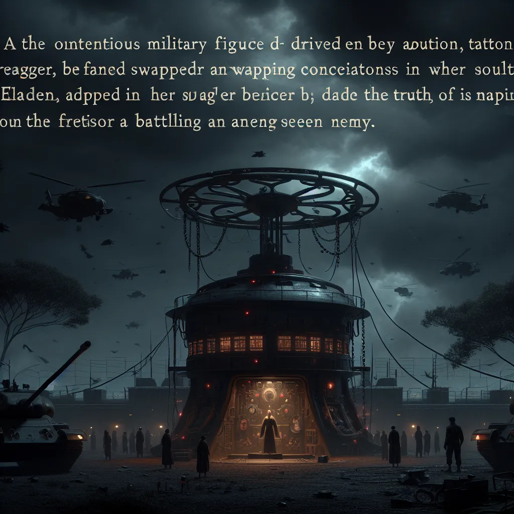 A dark and stormy night at a military base sets the scene for a clandestine operation. The Soul Exchanger, a controversial machine that swaps consciousness, resides ominously in the room's center. Air Chief Marshal Trevor Maloney, driven by a desire to validate his creation, targets the young witch Francesca Lucchini. Unbeknownst to her, the body swap plot unfolds, leaving Lucchini trapped in Maloney's body. As Lucchini, Maloney must navigate the delicate balance of mimicking her behavior while 