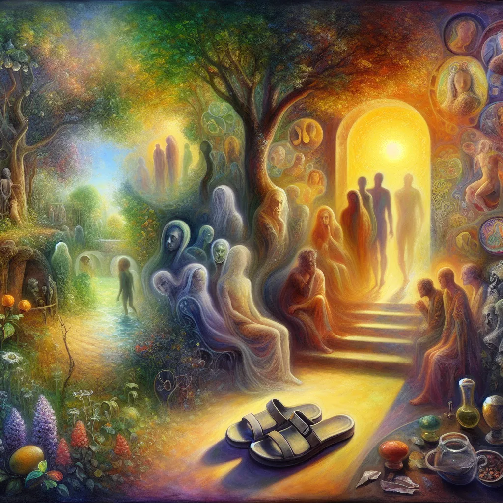 1. Transformation
2. Identity
3. Memory
4. Sandals
5. Mystery in the style of Monet