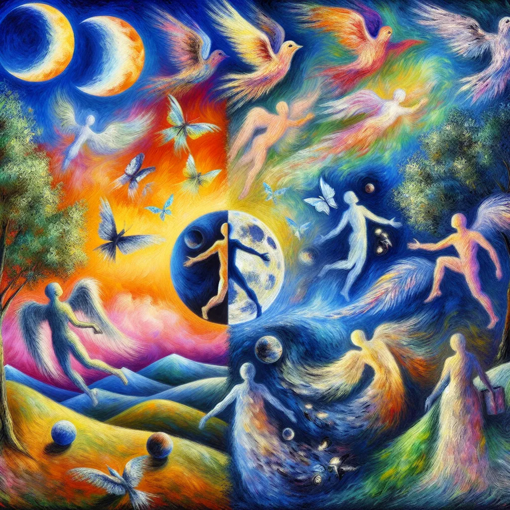 1. Transformation  
2. Obsession  
3. Identity  
4. Possessiveness  
5. Duality in the style of Monet