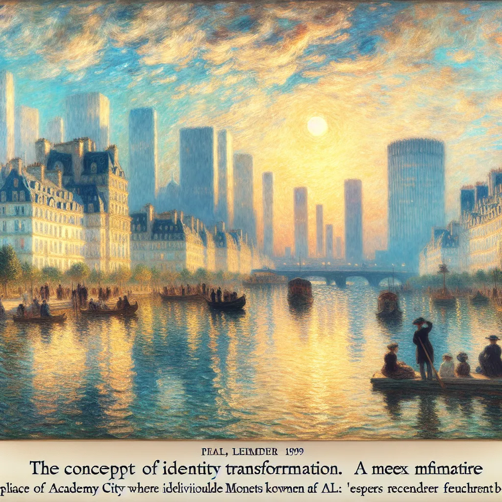 Fortunate, Espers, Academy City, Transformation, Identity in the style of Monet