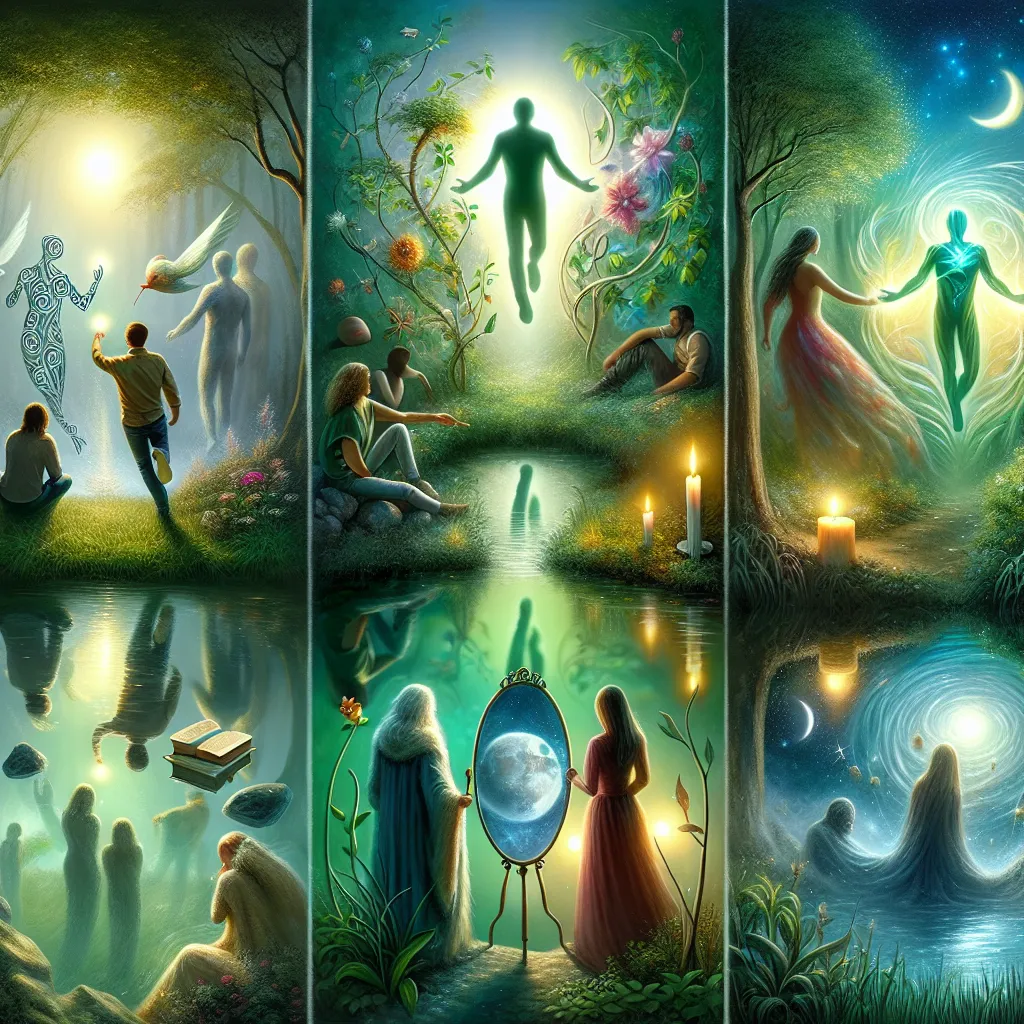 1. Transformation
2. Swap
3. Identity
4. Reflection
5. Confrontation in the style of Monet