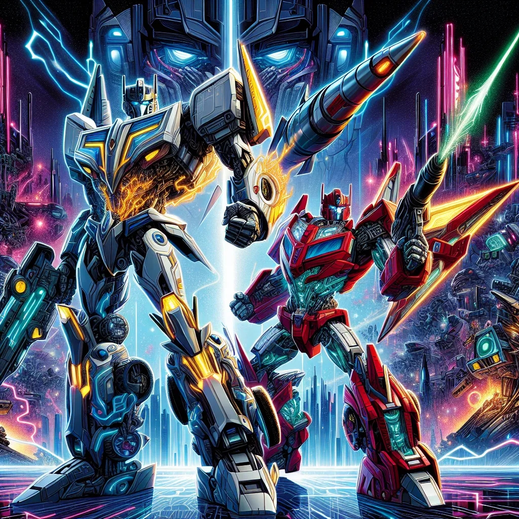 A fantasy transformation story unfolds as Charlie, transformed into Dynamo, and Alastor, reborn as Torpedo Blast, undergo a cybernetic metamorphosis that leads them to their true selves as Autobot warriors on the futuristic world of Cybertron.