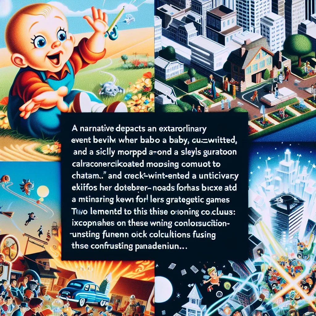 A story where baby Benjamin magically transforms into the sharp-tongued and conniving cartoon character, Heather, from "Total Drama Island," leaving his family in shock and confusion. As Heather grapples with the situation, a blend of suburban reality and cartoon chaos unfolds, ultimately leading to a bittersweet resolution between two worlds.