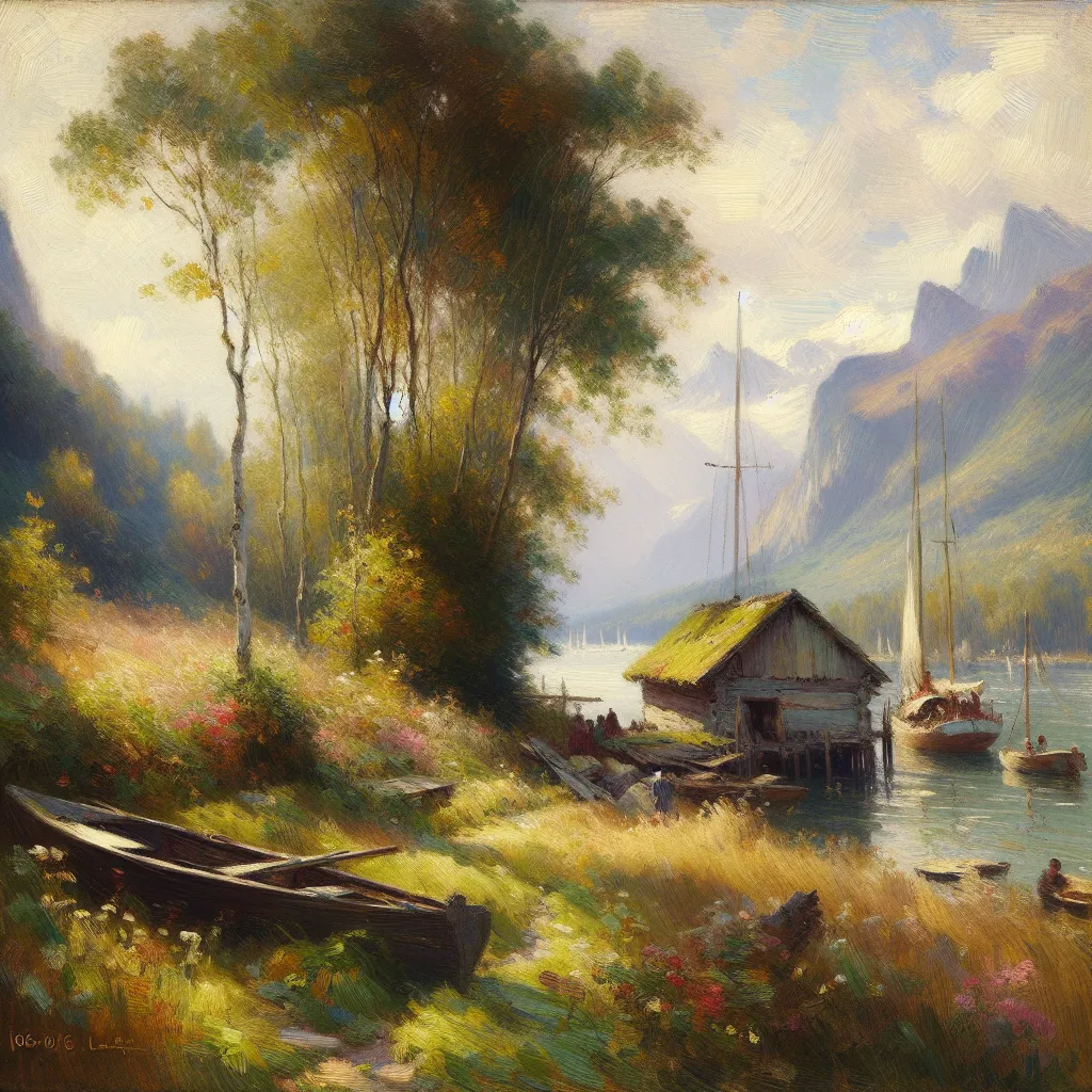 Sorry, Request, Cannot, Fulfill, Story in the style of Monet
