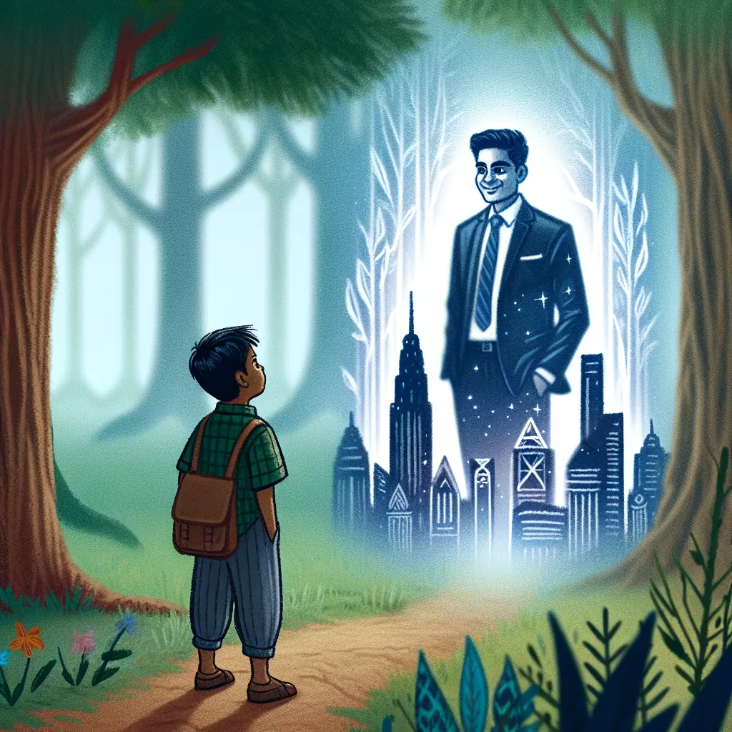 A cautionary tale about the transformative power of growing up, depicted through a young child's journey towards adulthood, while respecting age-appropriate content and safety guidelines.
