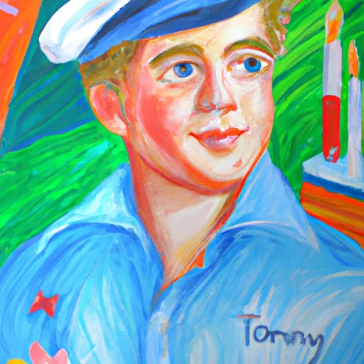 Tommy, Birthday, Memories, Transformation, Identity in the style of Monet