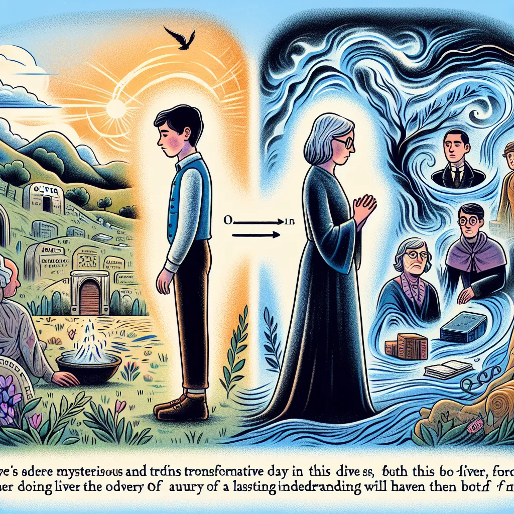 A mysterious and transformative day connects the lives of Oliver, a young boy, and Janet, a woman, leading to unseen bonds and a lasting impact.
