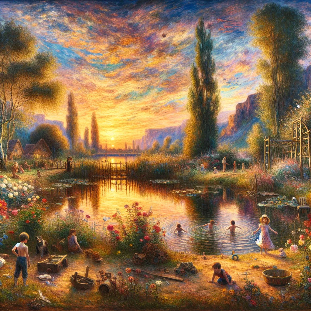 1. Transformation
2. Childhood
3. Identity
4. Memories
5. Growth in the style of Monet