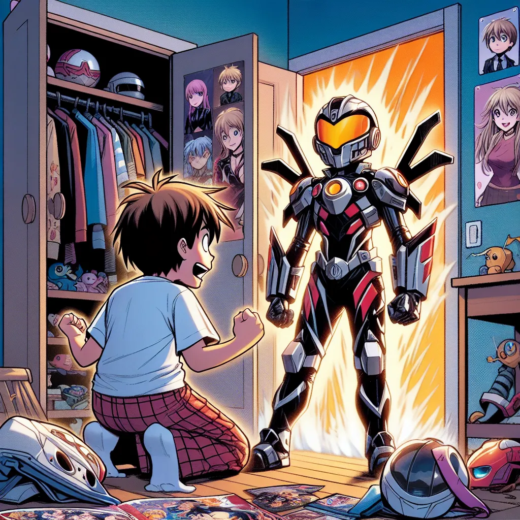 A young boy named Luca transforms into Baby Vegeta, his favorite Dragon Ball GT character, in his bedroom shrine. Dressed in Baby Vegeta's striking attire, Luca is filled with a mix of disbelief and excitement as he realizes his dream has become a reality. However, he now must navigate what it truly means to live as Baby Vegeta and if this realized dream is the paradise he had imagined.