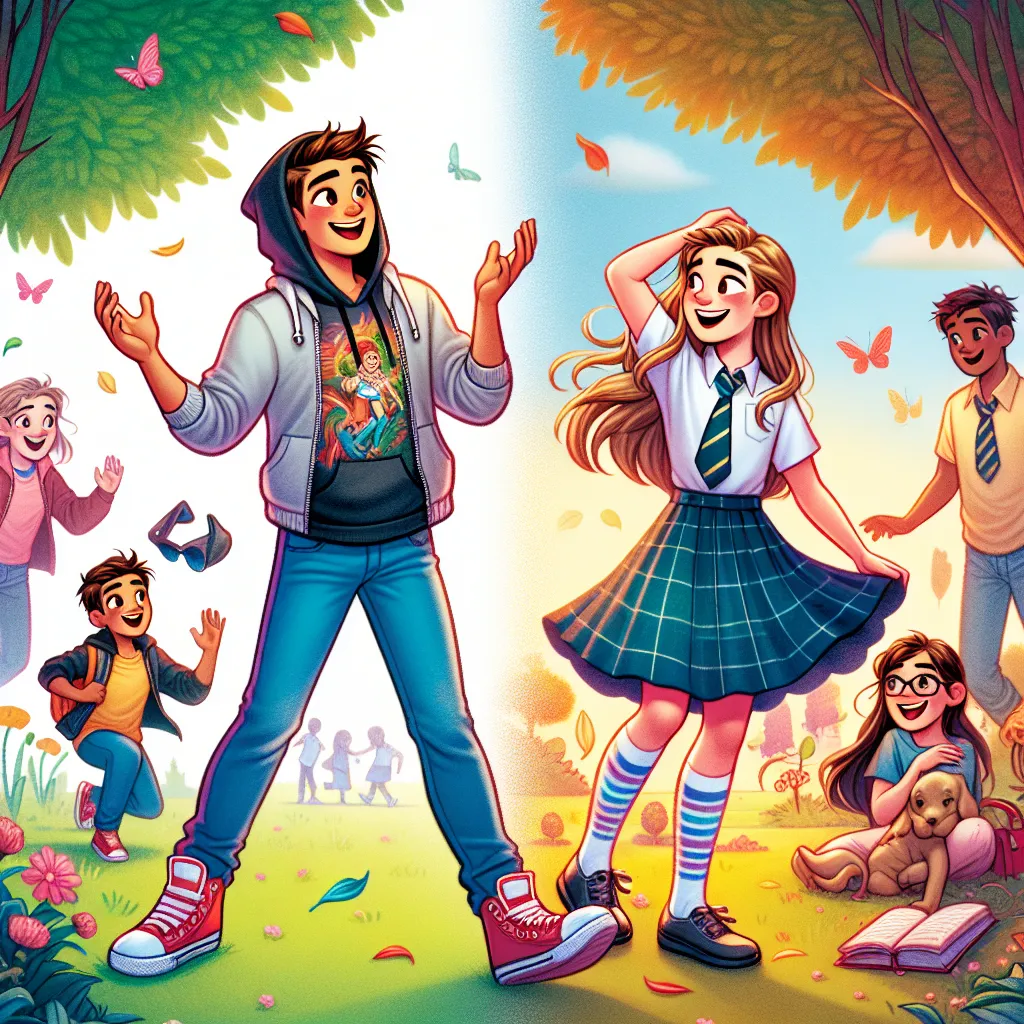 A young boy named Oliver magically swaps bodies with a teenage girl named Madison, exploring each other's lives and finding unexpected growth and empathy. Oliver embraces life as Madison, learning to love himself in a new skin, while Madison discovers the joys of childhood and friendship. Together, they build a future filled with responsibility, laughter, and hope, cherishing each moment and memory as they navigate this extraordinary journey.