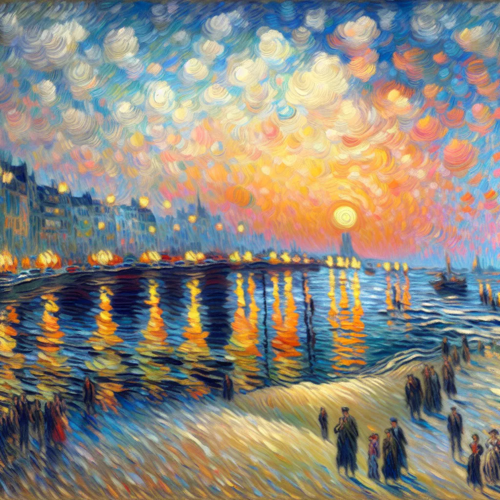 Remote, Body Swap, Prank, Transformation, Unusual in the style of Monet