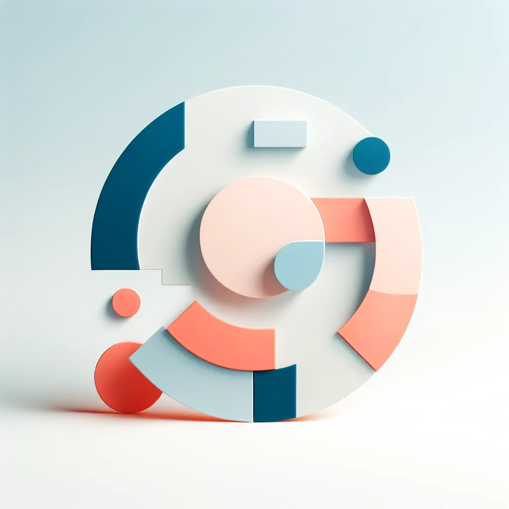 A simple and clean image featuring abstract shapes and colors to illustrate a concept of limitations or unavailable assistance.