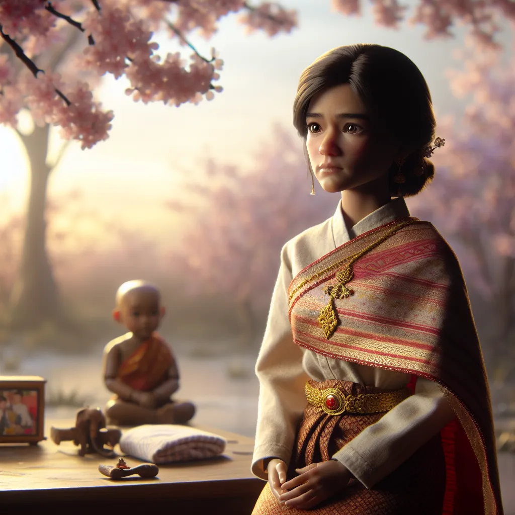 A poignant tale of a young boy named Samuel Reed who mysteriously transforms into a middle-aged Thai woman named Nitaya. As he navigates this bewildering new reality, Samuel grapples with the loss of his former self and experiences a flood of emotions, longing for his past life and family. The story captures his struggles, moments of heartache, and eventually, his acceptance of this irreversible transformation.