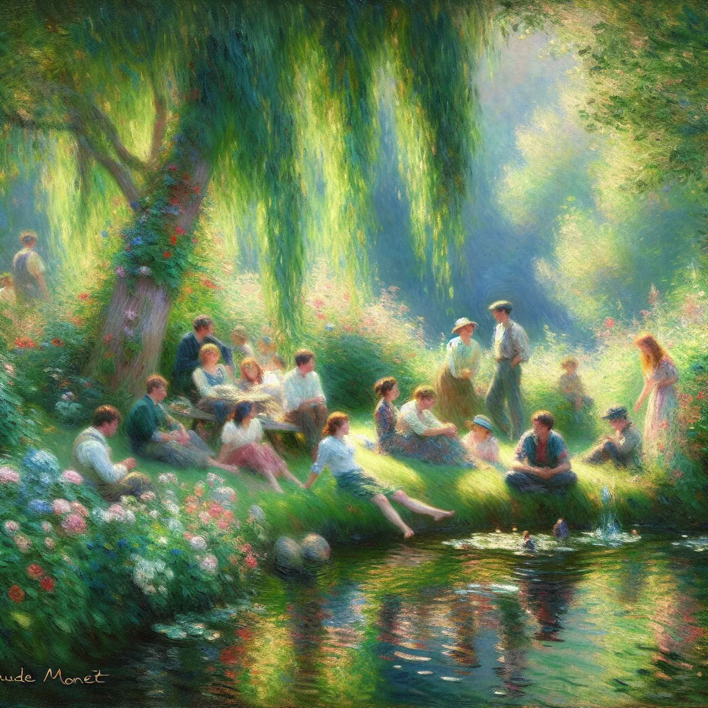 1. Hypnotism  
2. Pets  
3. Tricks  
4. Pranks  
5. Friendship in the style of Monet