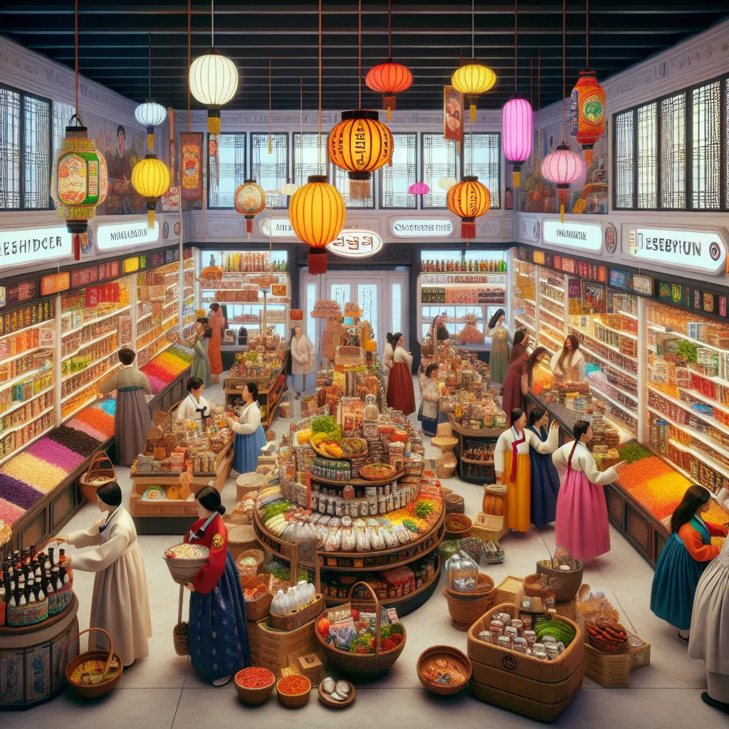 Two Korean women, Sunhee and Jiyoung, transform an American grocery store into a vibrant Korean utopia, influencing not just products and layout but also the people who work and shop there.