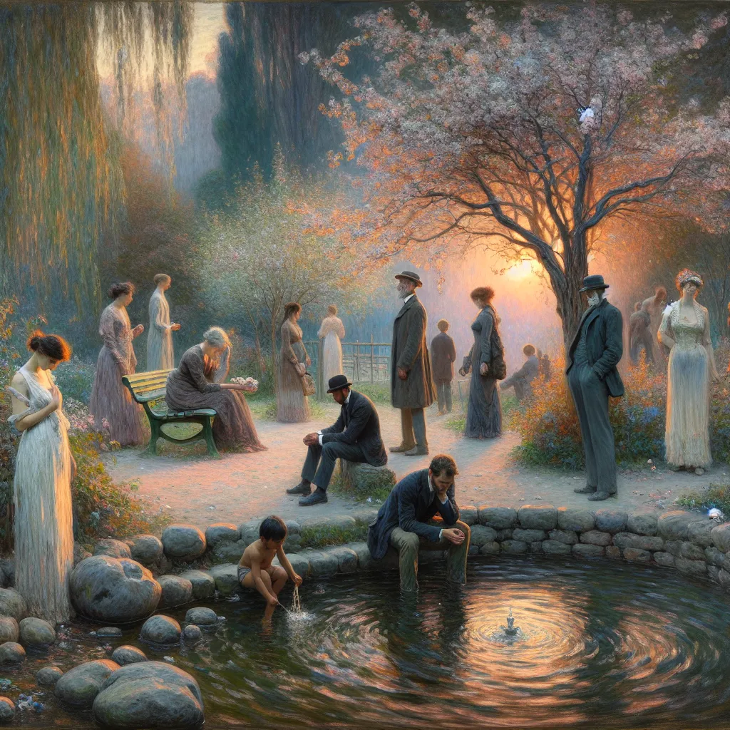 Apology, Regret, Refusal, Inability, Limitation in the style of Monet