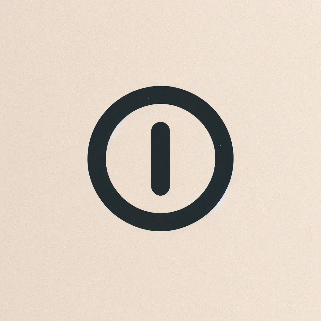 A simple, clean image featuring a generic, neutral background to convey a sense of pause or interruption.