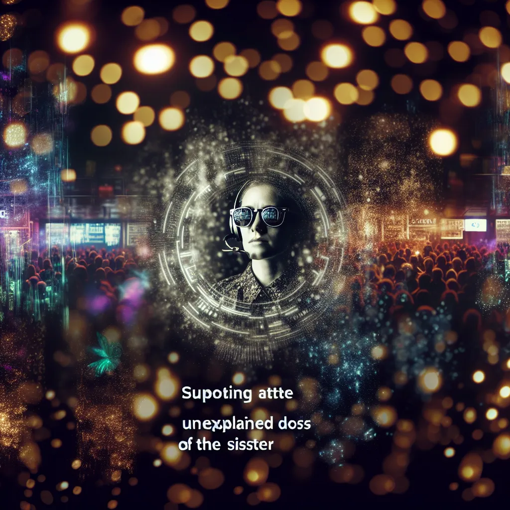 Description: In the dimly lit nightclub "Eclipse," a woman named Mina Ashford stands behind the bar, wearing dark sunglasses. Neon lights flash, illuminating the swirling crowds around her. Mina is haunted by the mysterious disappearance of her sister, Claire, and finds solace in the chaos of the nightclub. The image captures Mina's internal struggle as she navigates through the labyrinth of shadows and seeks moments of healing amidst the darkness.