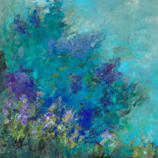 Transformation, Memories, Acceptance, Resilience, Adaptability in the style of Monet