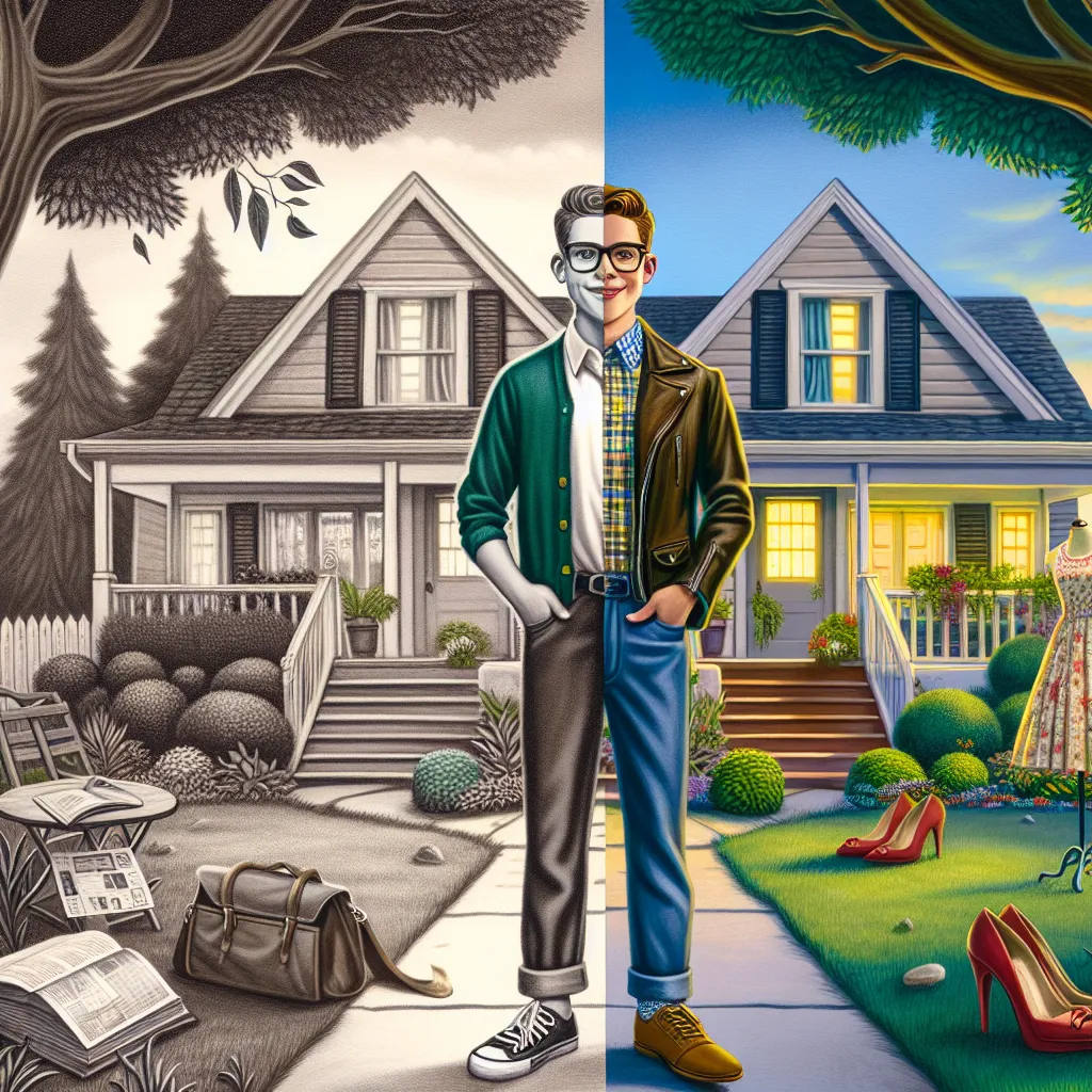 A boy named Oliver morphs into his older sister Rachel one transformative morning, sparking a tale of self-discovery, confidence in high heels, and the power of boldness in Maplewood.