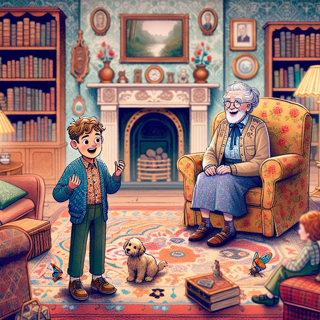 A young boy named Oliver and his great aunt Linda accidentally switch bodies one night, leading to a whimsical and heartwarming adventure of mistaken identities and newfound appreciation for each other's lives.