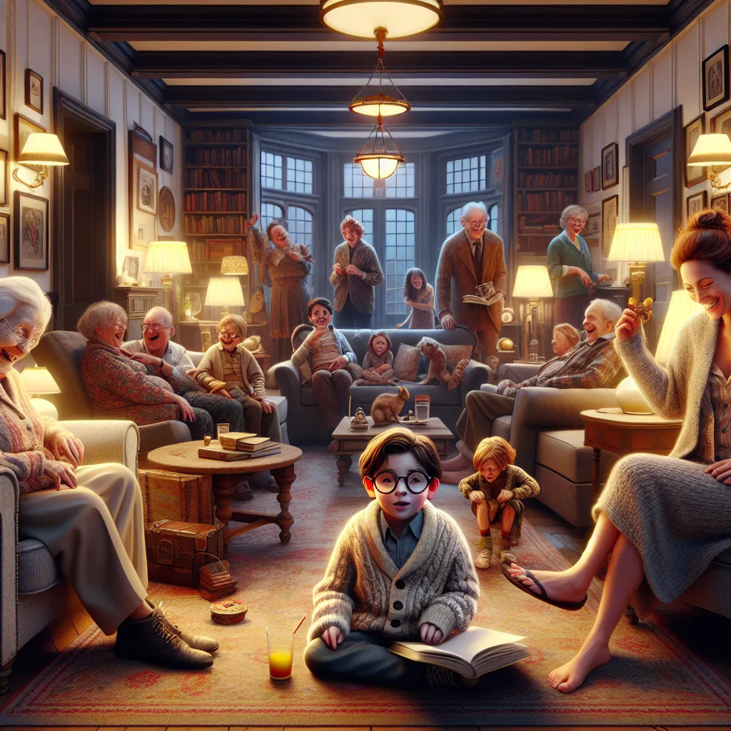 A grandmother named Anne Elizabeth MacMillan, aged 88, uses a body-swap spell to trade places with her five-year-old grandson, Henry, seeking youthful energy and joy. Anne revels in her newfound youth, while Henry struggles in her older body, creating confusion and concern within the family. Anne maintains the ruse, creating cherished memories and joy, ultimately finding peace and boundless joy in living, surrounded by love. The MacMillan-Lennox home is a place of warmth, laughter, and a hidden 