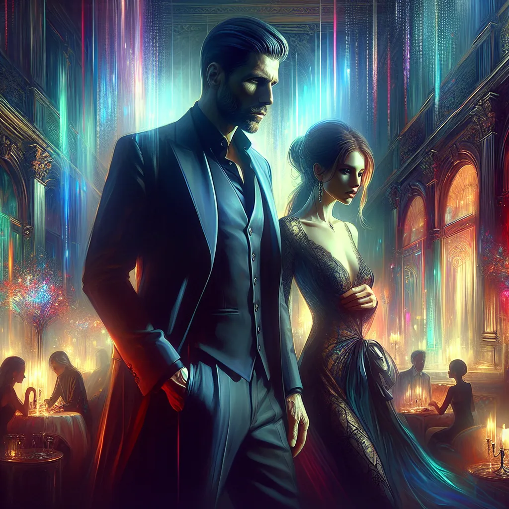 A mysterious and poignant tale set in a lavish nightclub where a chance encounter leads to an unexpected bond between Sable, the enigmatic owner, and Mireille, a conflicted and lonely woman with a dark secret. As shadows deepen and revelations unfold, a story of redemption and healing emerges in the depths of the night.