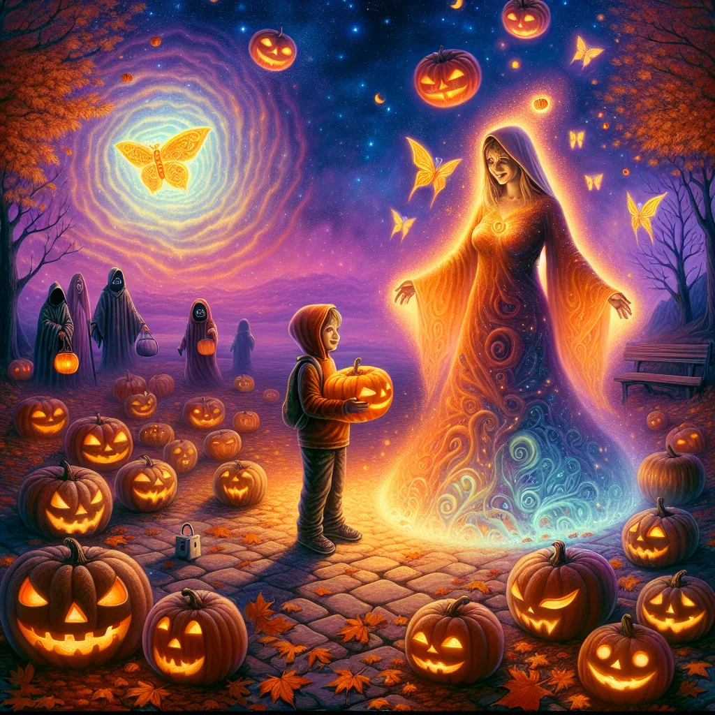 A story of transformation and love unfolds as four-year-old Eli mysteriously transforms into his mother, Zoe, on Halloween night, dealing with memories of a life he no longer remembers. As Zoe navigates this newfound reality, the tale weaves through emotions of loss, identity, and acceptance, culminating in a poignant celebration of love and transformation seen through the lens of Halloween traditions.