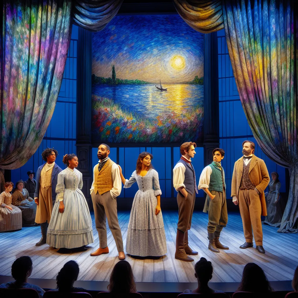 1. Body swap  
2. Acting  
3. Friendship  
4. Empathy  
5. Theatre in the style of Monet
