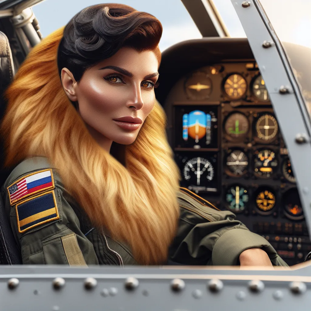 A lioness pilot named Seraya, known as "Goldmane," undergoes physical changes and self-discovery, embracing her new form and strength as she prepares to reclaim her racing glory.