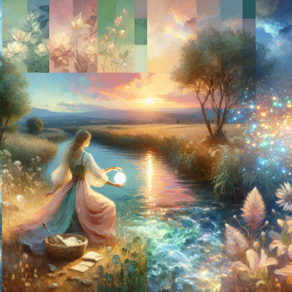 Identity, Gender dysphoria, Body-swap, Magic, Coming-of-age in the style of Monet