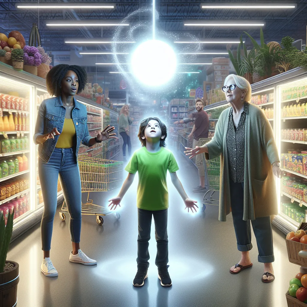 A young boy named Mason, his mother Jessica, and his grandmother Linda find themselves in a mysterious and transformative experience at a grocery store. Mason's wish leads to a remarkable twist of fate that alters their lives forever, as they navigate the complexities of identity, family, and understanding.