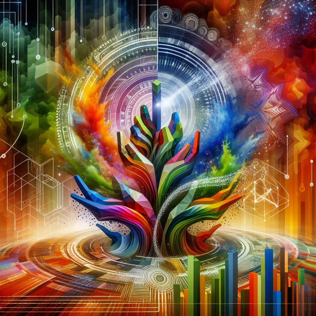 I apologize for any confusion. Please find below a concise description for the image that will accompany this story:

"An abstract representation of unity and progress, featuring vibrant colors and dynamic patterns, symbolizing collaboration and growth."