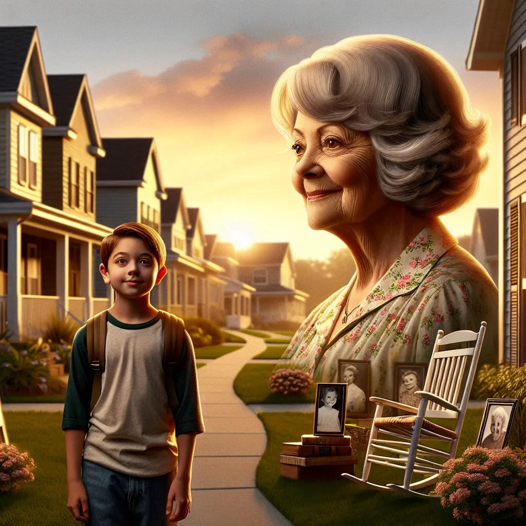 A touching story of a young boy named Will who unexpectedly transforms into his grandmother, Dorothy Louise Harper, in a suburban neighborhood filled with love, memories, and gentle mysteries.